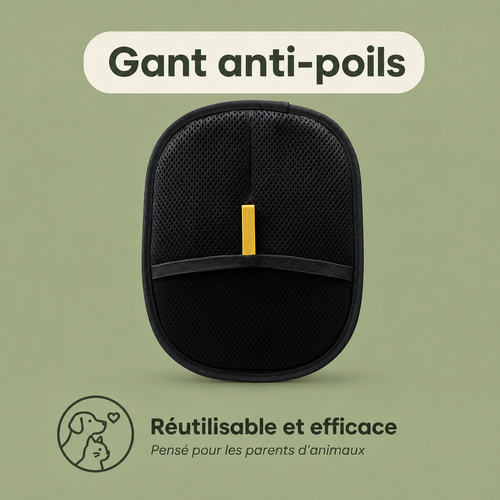 Wesko™ – Gant Anti-Poils Réutilisable & Écologique
