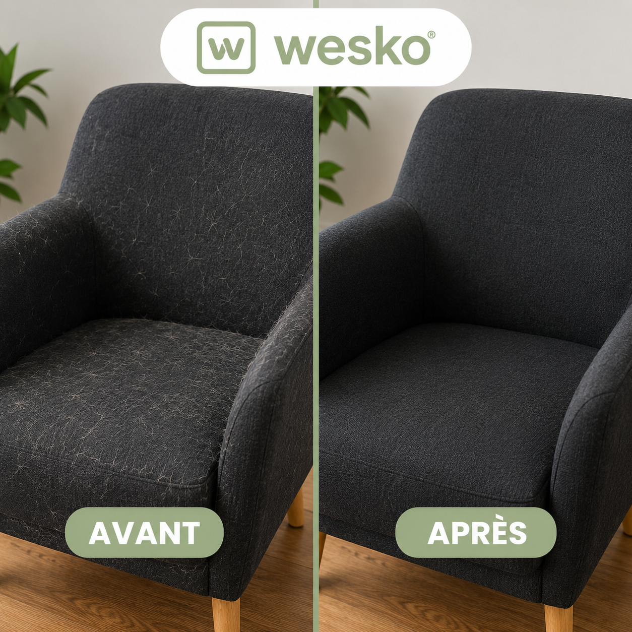 Wesko™ – Gant Anti-Poils Réutilisable & Écologique